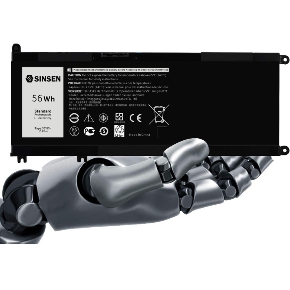 Laptop Battery for Dell, 33YDH Inspiron Battery